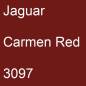 Preview: Jaguar, Carmen Red, 3097.